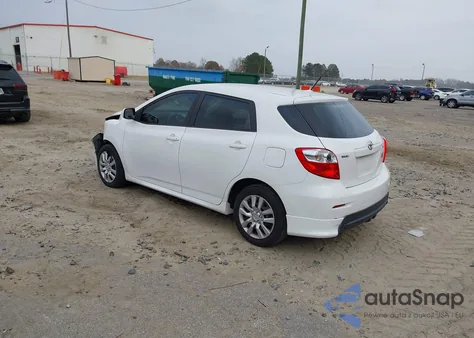 2010 Toyota Matrix из США, поврежденный, VIN 2T1KU4EE2AC524184
